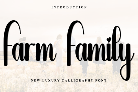 Farm Family Font